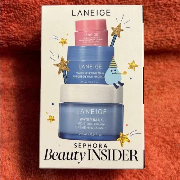 Laneige Skincare Set Travel Size Sephora Beauty Insider Happy Birthday Gift Set - Picture 1 of 2